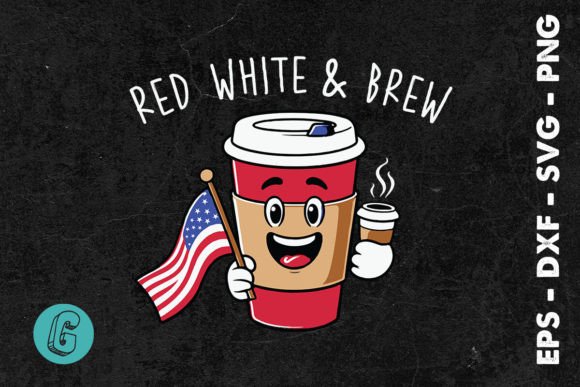 Download Red White Brew Funny American Flag SVG - Brew Collection