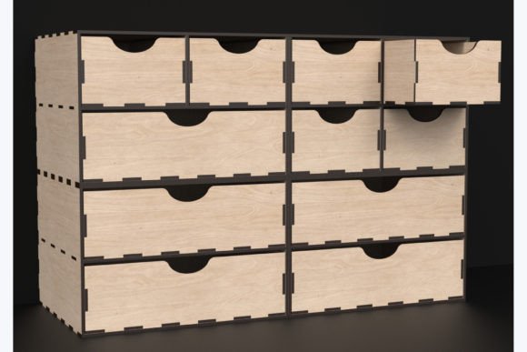 Download Laser Cut Chest of Drawers Svg Files - Premium Resources