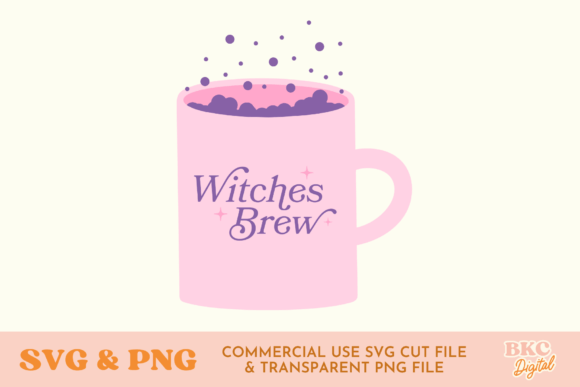 Download Witches Brew Mug Halloween SVG &amp; PNG - Brew Collection