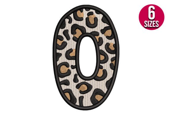 Download Leopard Print Alphabet Font Letter O - Print alphabet font Collection
