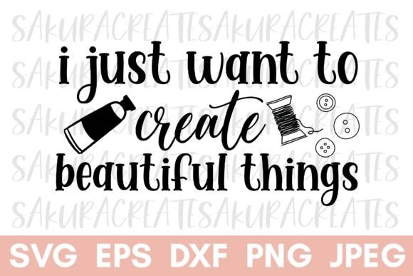Download Crafting Quote Crafter Handmade Saying - Craft Collection