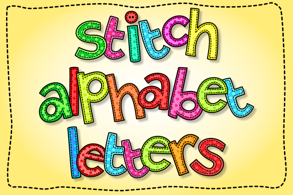 Download Lowercase Stitch Alphabet Clipart - Lowercase Collection