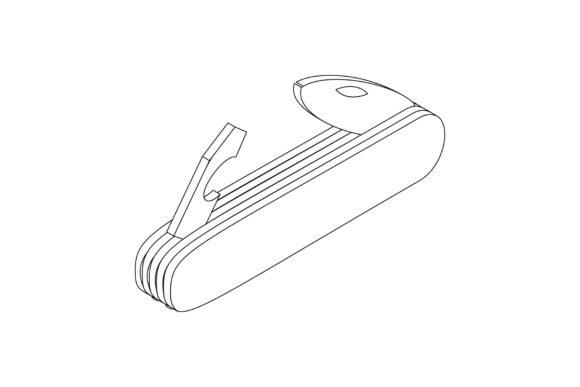 Download Multifunctional Pocket Knife Icon - Multifunctional Collection